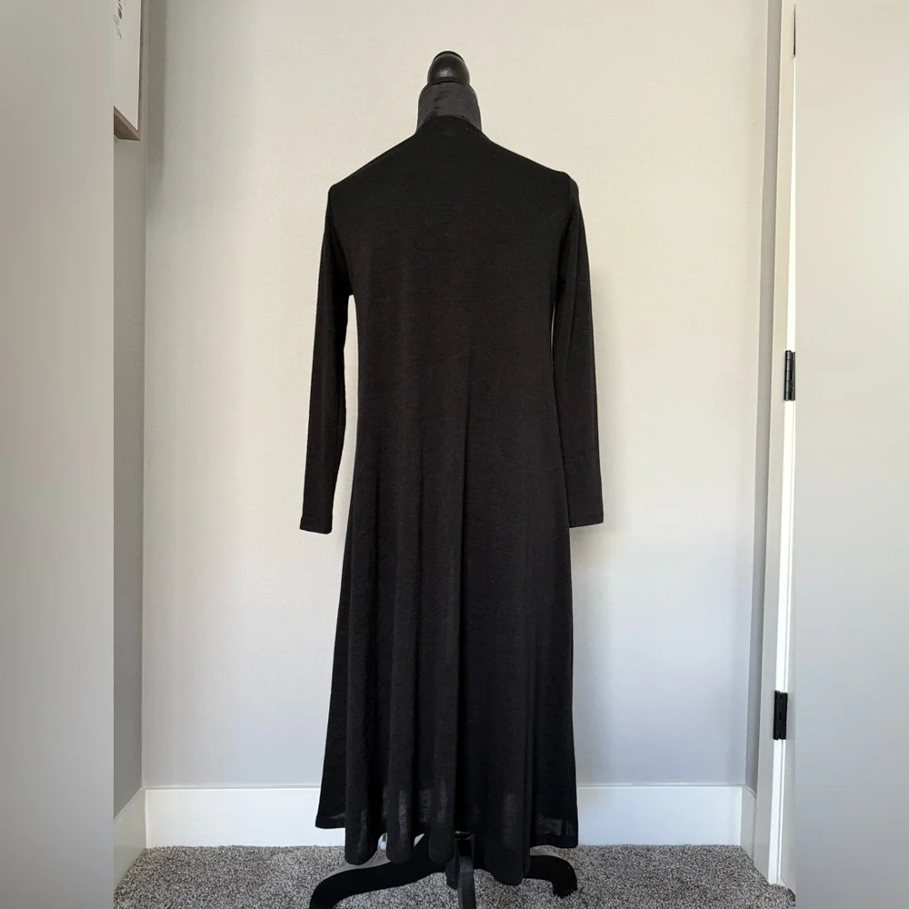 LuLaRoe Black Sarah Cardigan Sweater size Small - Picture 7 of 8